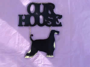 Afghan Hound Door Hanger