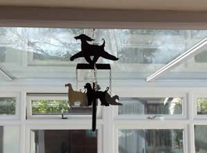 Afghan Hound Wind Chimes